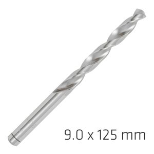 ALPEN PRO HSS 9MM DRILL DIN 338 RN 135 SPLIT POINT PLASTIC WALLET