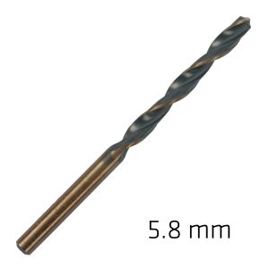 HSS SPRINT MASTER 5.8MM BULK DIN 338 ALPEN DRILL BIT