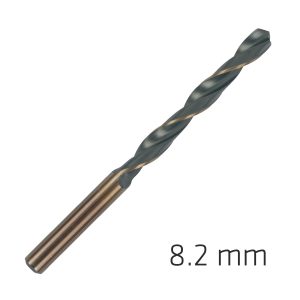 HSS SPRINT MASTER 8.2MM BULK DIN 338 ALPEN DRILL BIT