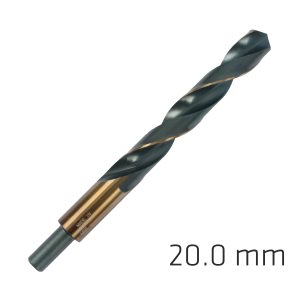 HSS SPRINT MASTER 20.0MM RED SHANK 12.5MM X1 SLEEVED DIN338 ALPEN DRIL
