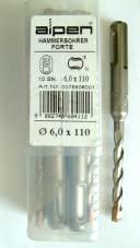 SDS PLUS HAMMER 110 X 50MM 6MM  BULK