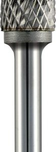 TC ROTARY BURR 6MM ARC ROUND NOSE FOR HARD METALS